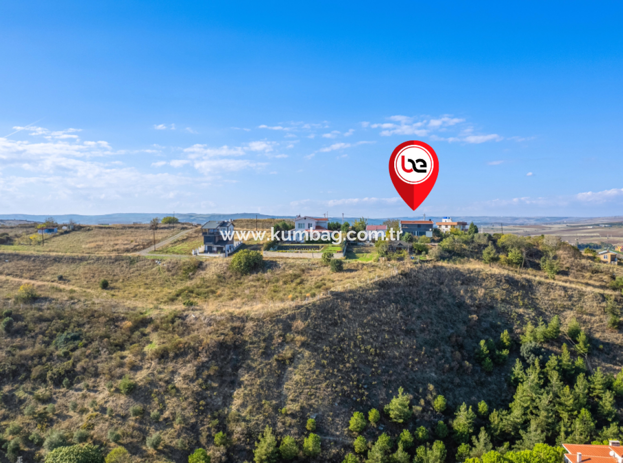 Kumbağ'da Panoramik Deniz Manzaralı Satılık 3+1 Dubleks Villa