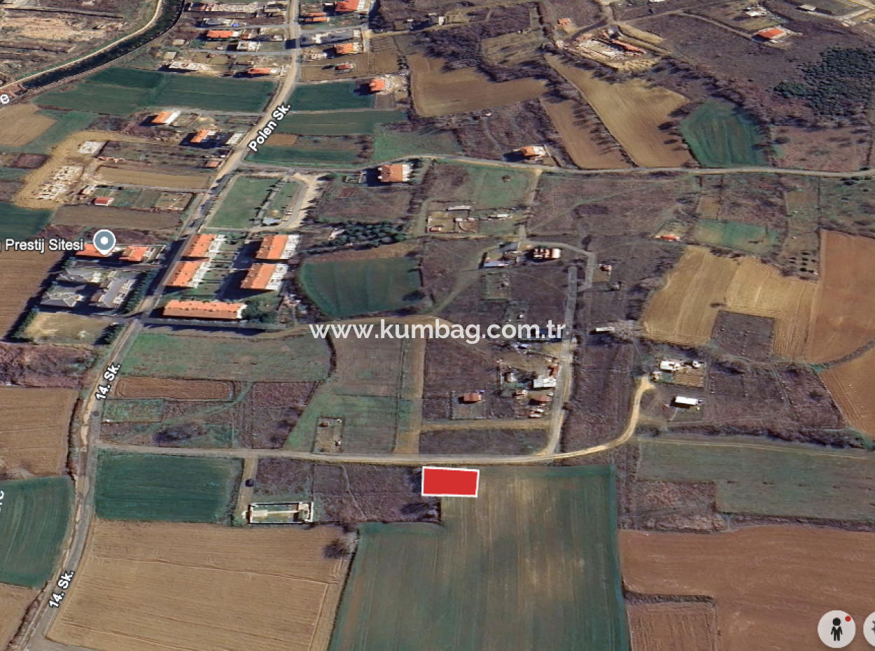 Kumbağ'da Hızlı Gelişen Bölgede 392 M2 Konut İmarlı Satılık Arsa