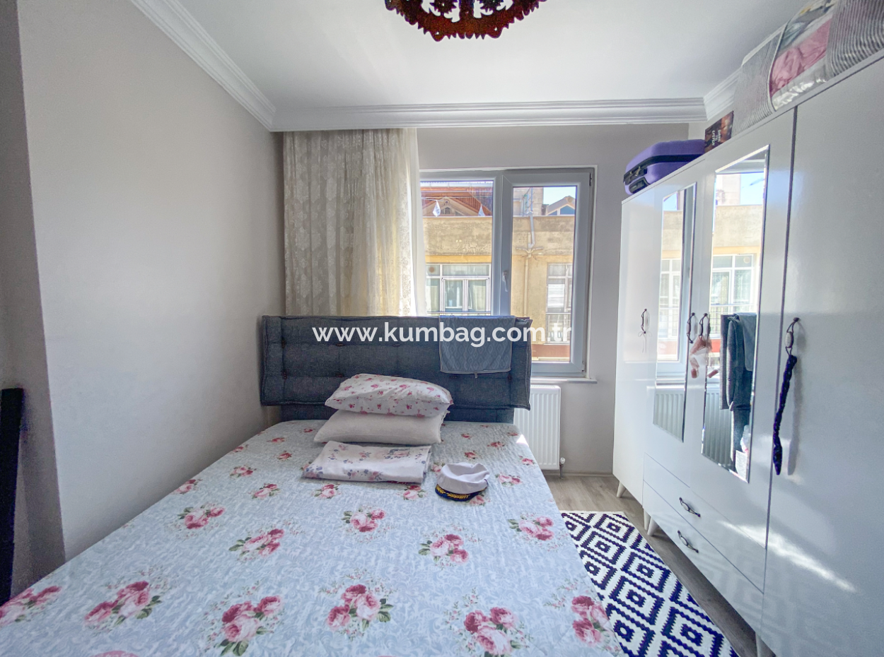 Kumbağ Merkezi Konumda Asansörlü Full Eşyalı Kiralık 2+1 Daire