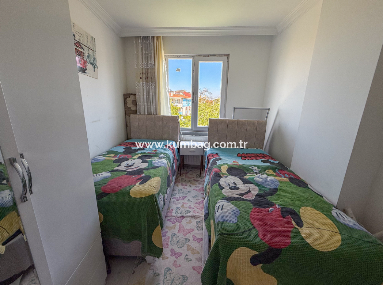 Kumbağ'da Ana Caddeye Sıfır Full Eşyalı Kiralık 2+1 Daire