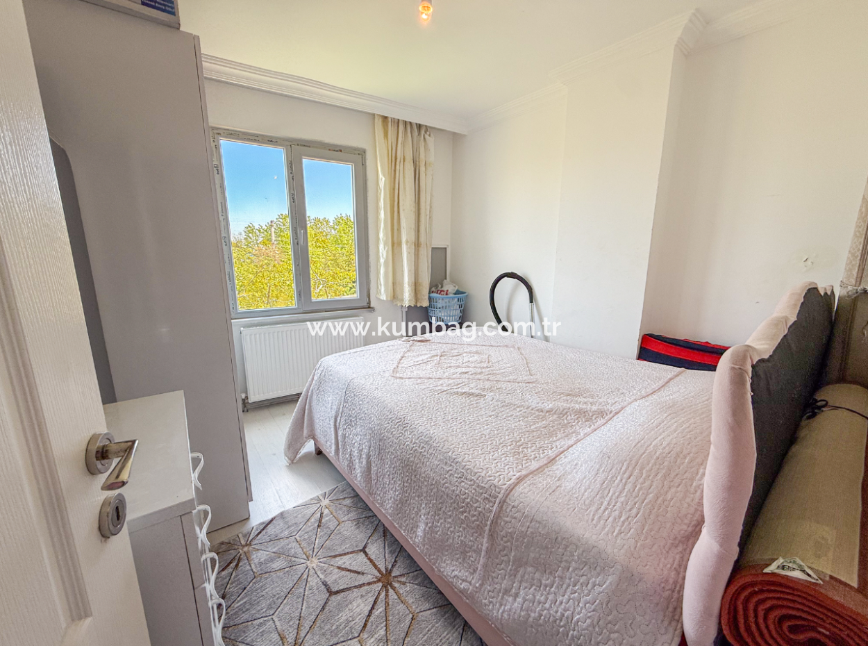 Kumbağ'da Ana Caddeye Sıfır Full Eşyalı Kiralık 2+1 Daire