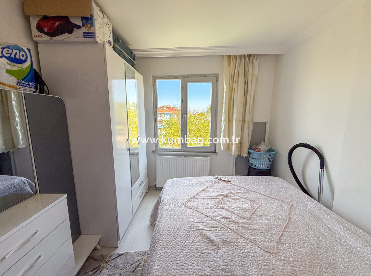 Kumbağ'da Ana Caddeye Sıfır Full Eşyalı Kiralık 2+1 Daire