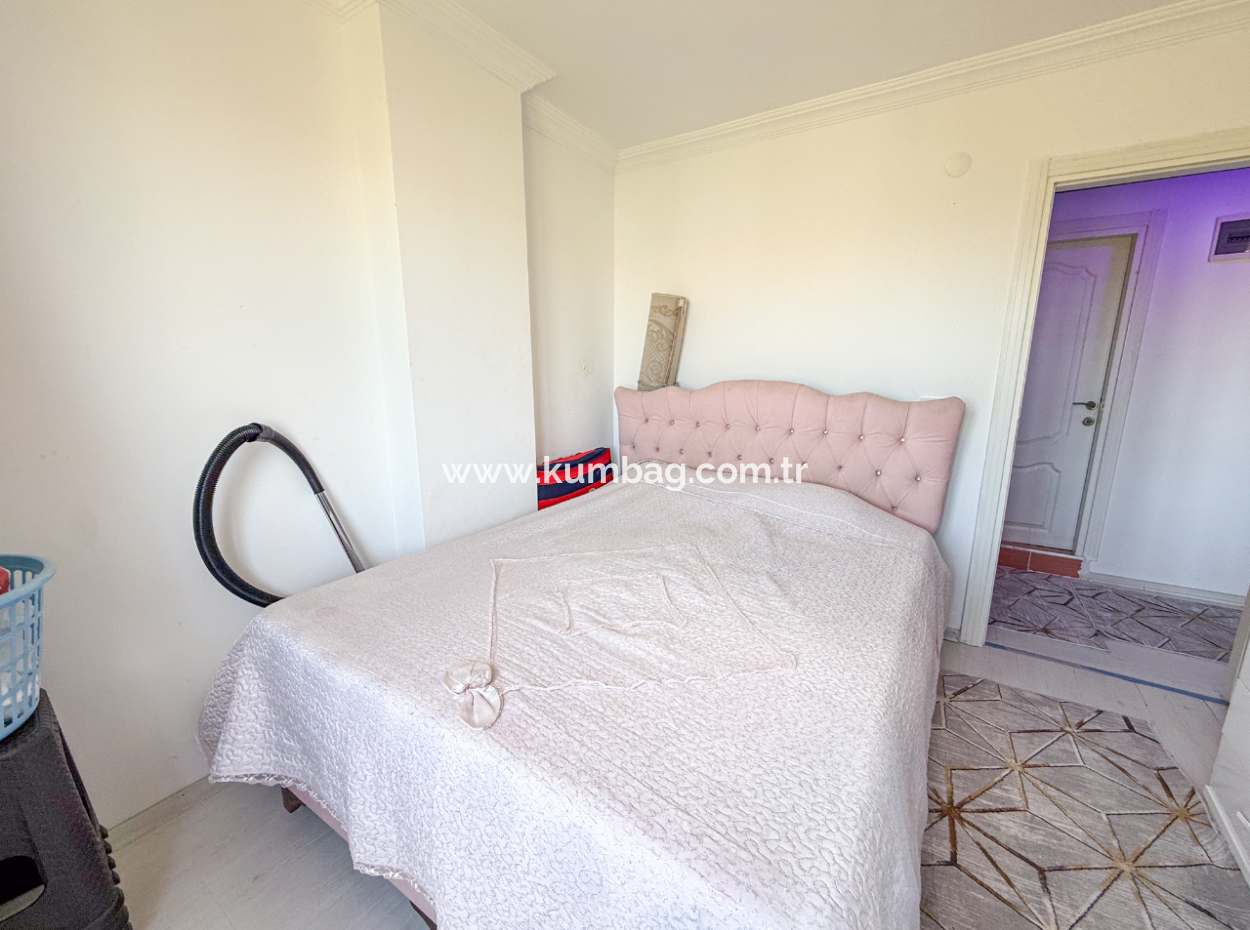 Kumbağ'da Ana Caddeye Sıfır Full Eşyalı Kiralık 2+1 Daire