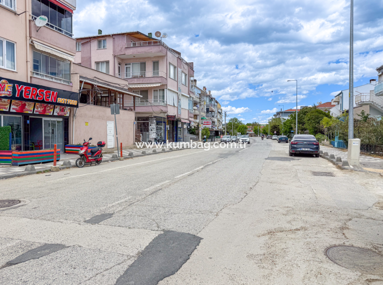 Kumbağ Merkezi Konumda Deniz Manzaralı Dubleks Teraslı Satılık 2+1 Daire