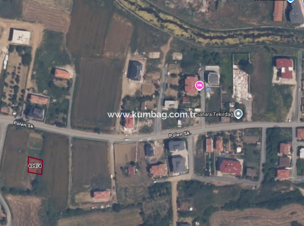 Kumbağ'da Hızlı Gelişen Bölgede 308 M2 Konut İmarlı Satılık Arsa