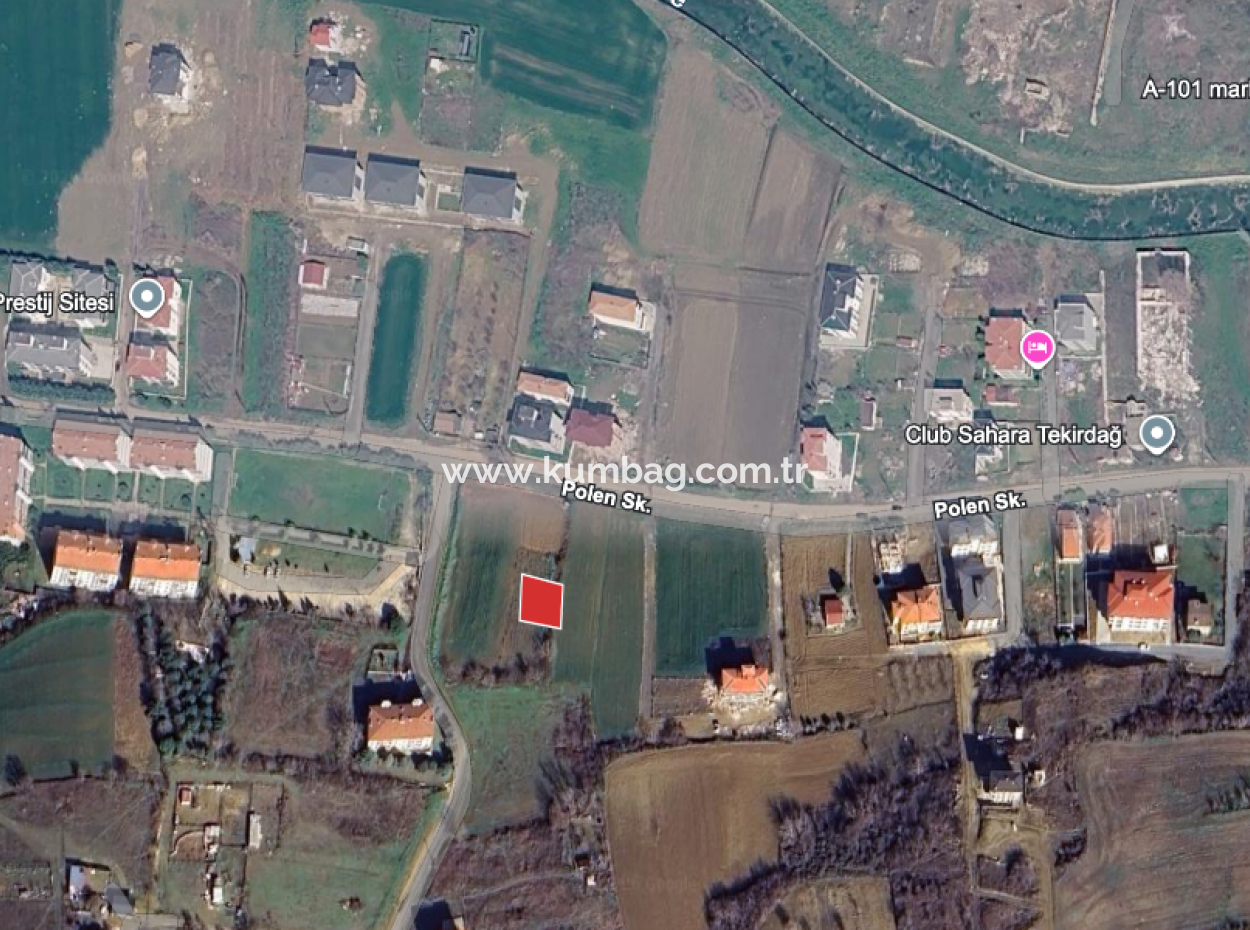 Kumbağ'da Hızlı Gelişen Bölgede 308 M2 Konut İmarlı Satılık Arsa