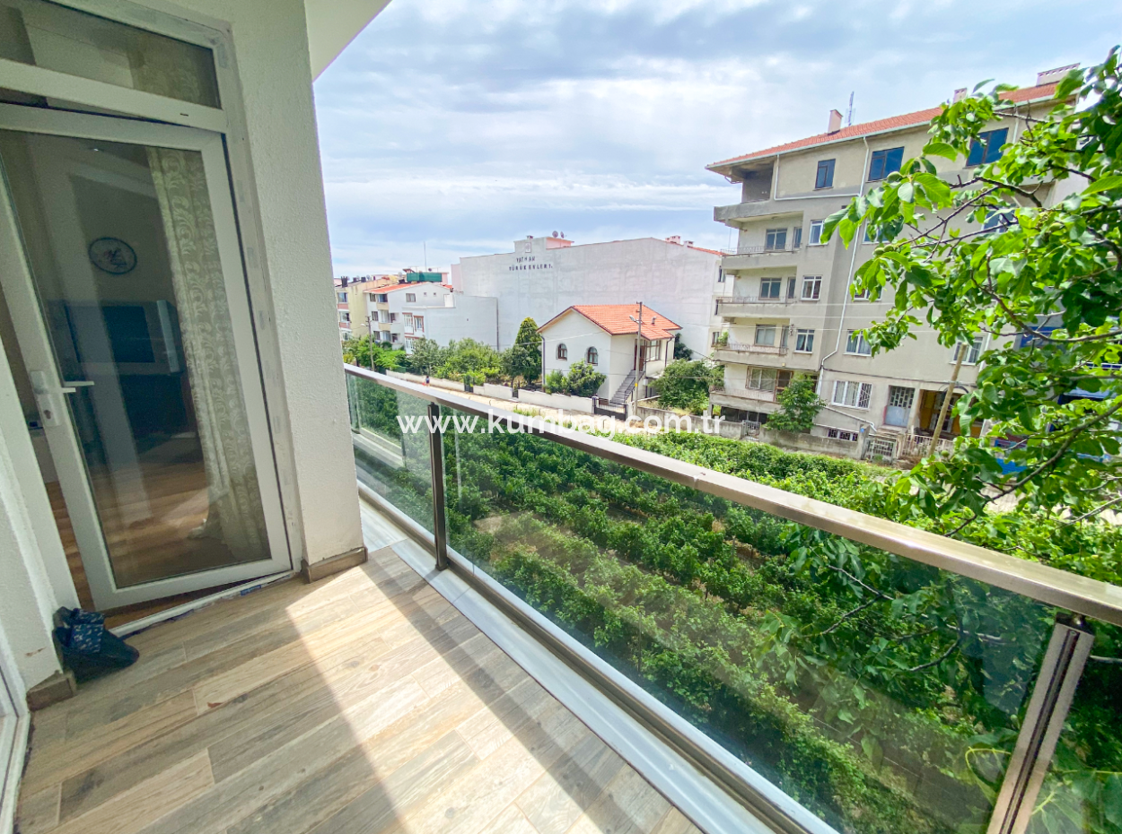 Kumbağ Denize Yakın İskanlı Asansörlü Binada Satılık 2+1 Daire