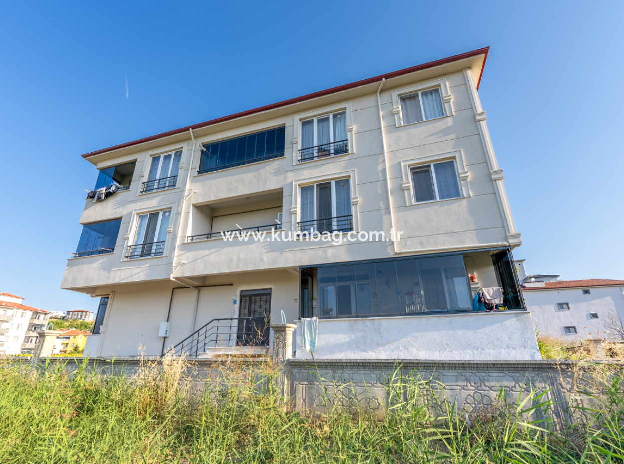 Kumbağ Yeni Ve İskanlı Binada Ferah Eşyalı Satılık 2+1 Daire