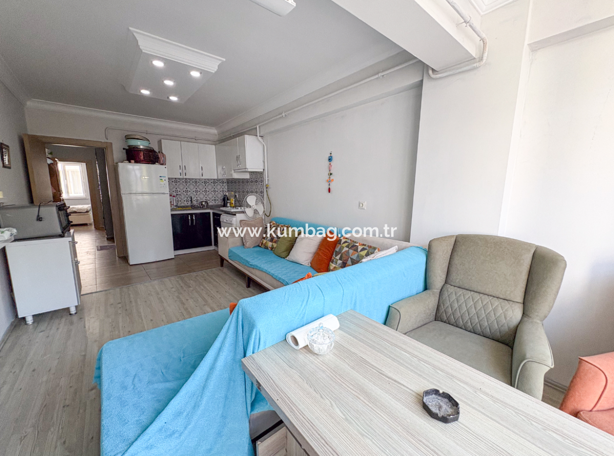 Kumbağ'da Denize Yakın Satılık 4+1 Dubleks Teraslı Geniş Daire