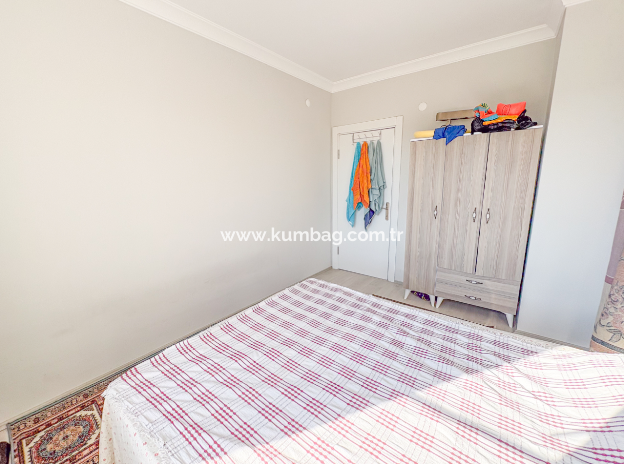 Aquaparklı Havuzlu Denize Yakın Sitede Eşyalı Kiralık 1+1 Daire