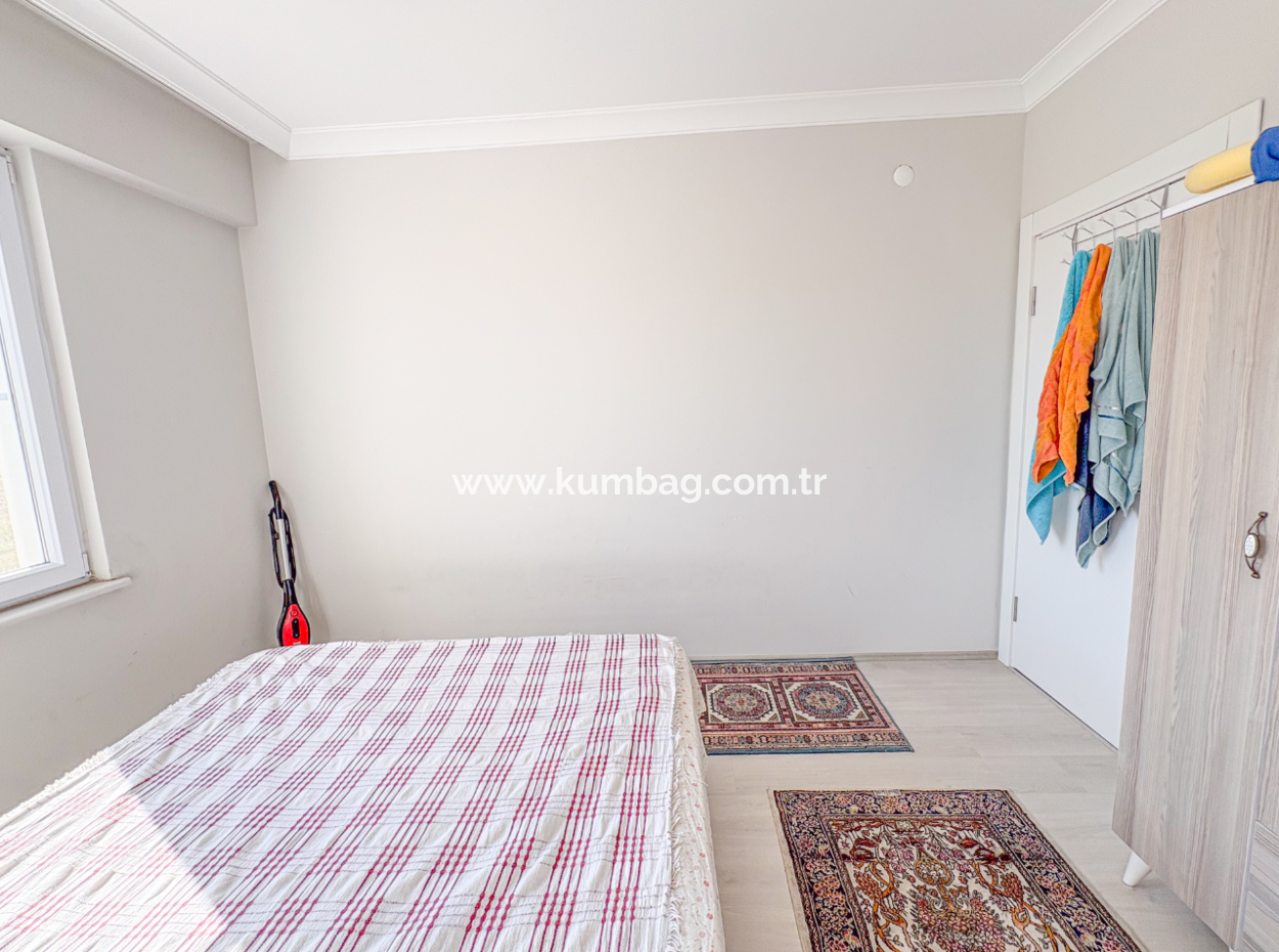 Aquaparklı Havuzlu Denize Yakın Sitede Eşyalı Kiralık 1+1 Daire