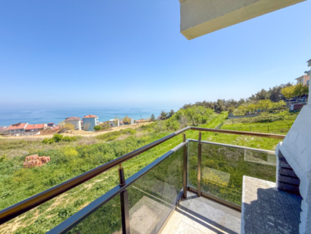Kumbağ'da Panoramik Deniz Manzaralı Satılık Sıfır 1+1 Daire