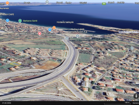 Tekirdağ Barbaros'ta İnşaata Hazır 363 M2 İmarlı Satılık Arsa