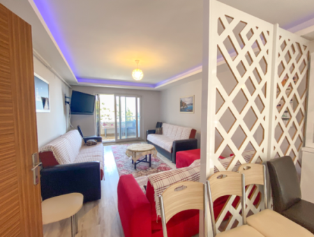 Kumbağ'da Deniz Manzaralı Havuzlu Eşyalı 2+1 Satılık Daire