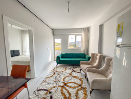 Kumbağ'da Havuzlu Site İçerisinde Eşyalı Kiralık 1+1 Daire