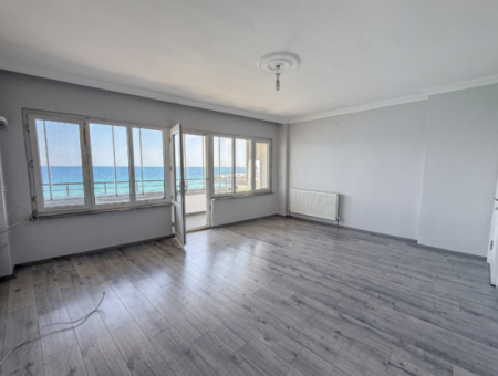 Kumbağ Sahil Kordonunda Panoramik Deniz Manzaralı 1+1 Kiralık