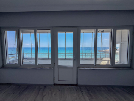 Kumbağ Sahil Kordonunda Panoramik Deniz Manzaralı 1+1 Kiralık