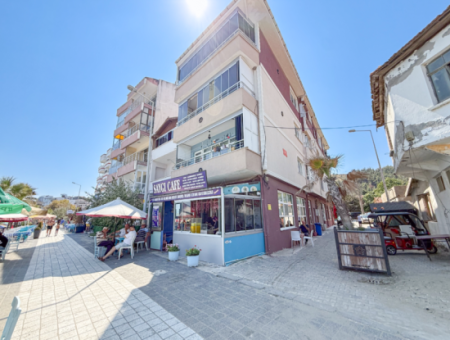 Kumbağ Sahil Kordonunda Panoramik Deniz Manzaralı 1+1 Kiralık