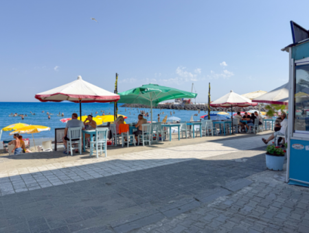 Kumbağ Sahil Kordonunda Panoramik Deniz Manzaralı 1+1 Kiralık