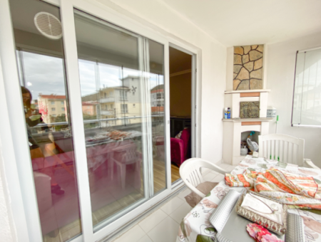 Kumbağ Köyiçinde Çok Geniş Full Eşyalı 2+1 Kiralık Daire