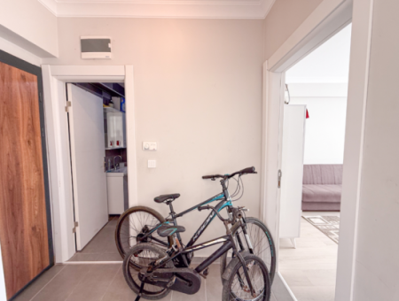Aquaparklı Havuzlu Denize Yakın Sitede Eşyalı 1+1 Satılık Daire