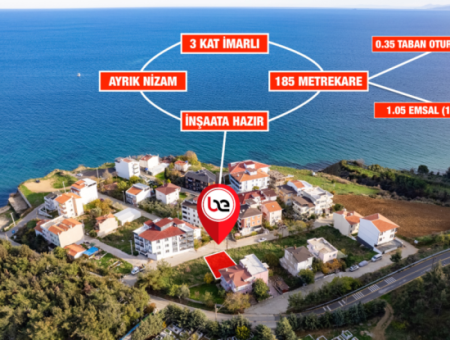 Kumbağ'da İnşaata Hazır Nezih Konumda 185 M2 Satılık İmarlı Arsa