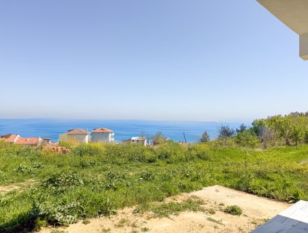 Kumbağ'da Panoramik Deniz Manzaralı Kiralık 1+1 Daire