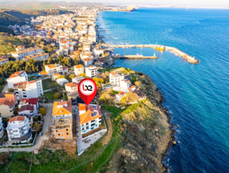 Kumbağ Panoramik Deniz Manzaralı Bahçeli Sıfır 1+1 Satılık Daire