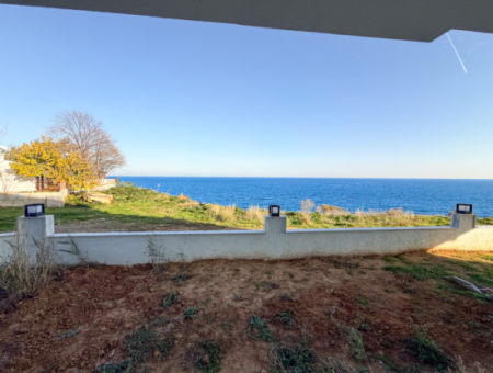 Kumbağ Panoramik Deniz Manzaralı Bahçeli Sıfır 1+1 Satılık Daire