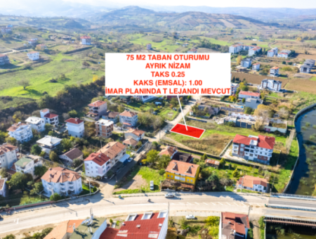 Kumbağ'da Caddeye Sıfır 4 Kat Konut İmarlı Satılık Arsa