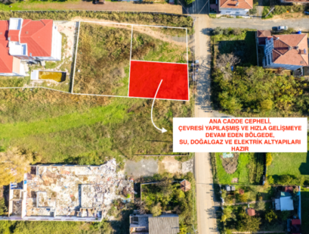 Kumbağ'da Caddeye Sıfır 4 Kat Konut İmarlı Satılık Arsa