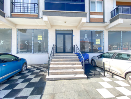 Kumbağ İşlek Ana Cadde Üzerinde 135 M2 Geniş Kiralık Dükkan