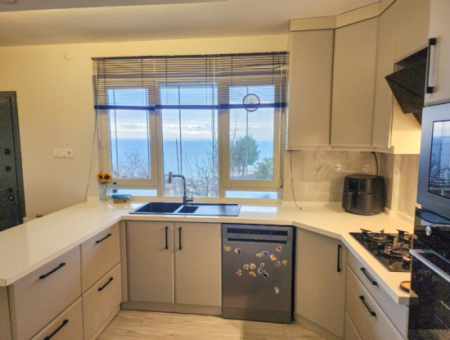 Kumbağ'da Panoramik Deniz Manzaralı Satılık 3+1 Dubleks Villa