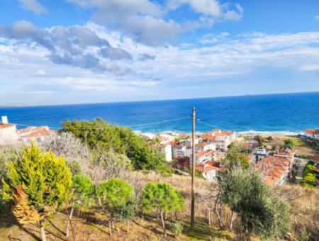 Kumbağ'da Panoramik Deniz Manzaralı Satılık 3+1 Dubleks Villa