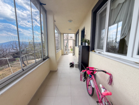 Kumbağ'da Panoramik Deniz Manzaralı Satılık 3+1 Dubleks Villa