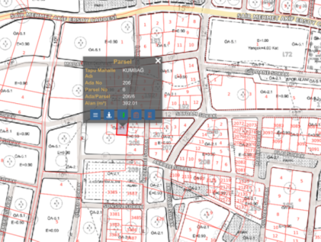 Kumbağ'da Hızlı Gelişen Bölgede 392 M2 Konut İmarlı Satılık Arsa