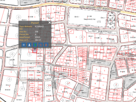 Kumbağ'da Hızlı Gelişen Bölgede 392 M2 Konut İmarlı Satılık Arsa