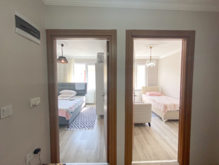 Kumbağ Merkezi Konumda Asansörlü Full Eşyalı Kiralık 2+1 Daire