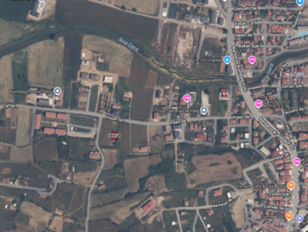 Kumbağ'da Hızlı Gelişen Bölgede 308 M2 Konut İmarlı Satılık Arsa