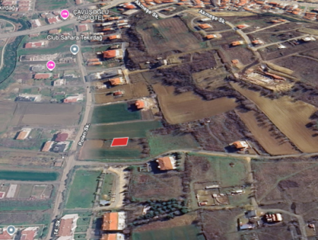 Kumbağ'da Hızlı Gelişen Bölgede 308 M2 Konut İmarlı Satılık Arsa