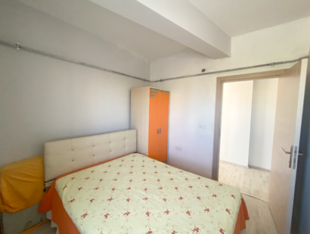 Kumbağ Havuzlu Sitede Eşyalı Kiralık Lüks 1+1 Bahçe Katı Daire