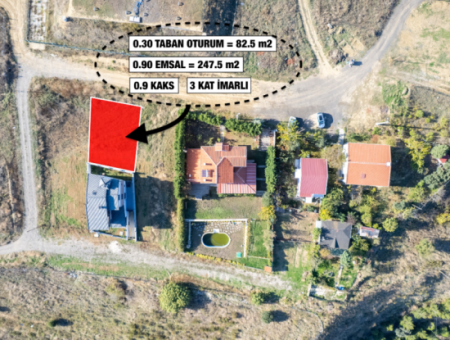 Kumbağ'da Deniz Manzaralı 275M2 Konut İmarlı İnşaata Hazır Arsa