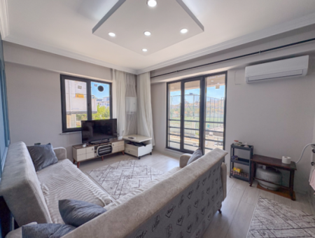 Kumbağ'da Park Karşısında Kiralık Eşyalı Lüks 2+1 Daire