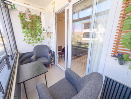 Aquaparklı Havuzlu Denize Yakın Sitede Satılık Eşyalı 1+1 Daire
