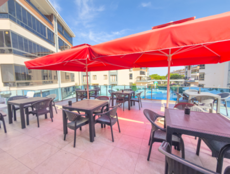 Kumbağ Doğapark Evlerinde Havuz Cephe Eşyalı Satılık 2+1 Daire