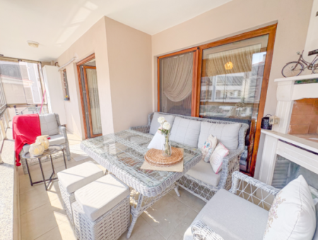 Kumbağ Doğapark Evlerinde Havuz Cephe Eşyalı Satılık 2+1 Daire
